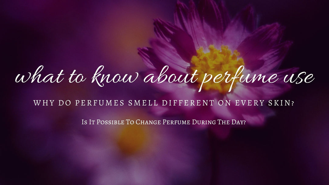 What to Know About Perfume Use