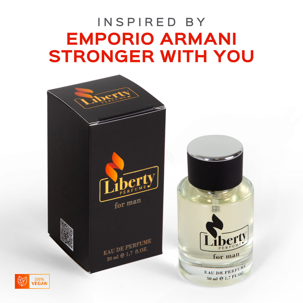 M-40 Inspired By Emporio Armani Stronger For Man Perfume - Liberty Cosmetics LLC