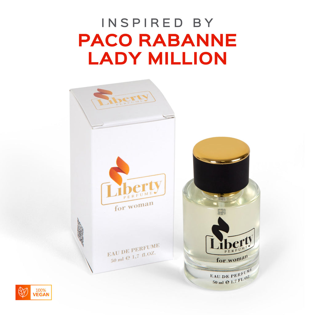 W-34 Inspired By Paco Rabanne Lady Million For Woman Perfume - Liberty Cosmetics LLC
