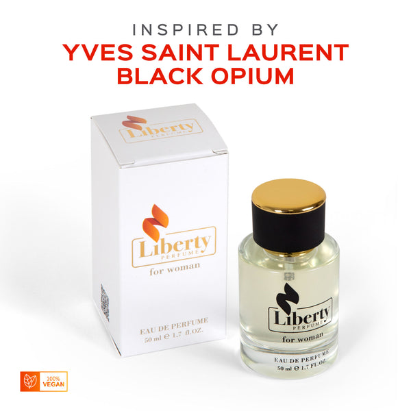 W-03 Inspired By Yves Saint Laurent Black Opium For Woman Perfume - Liberty Cosmetics LLC